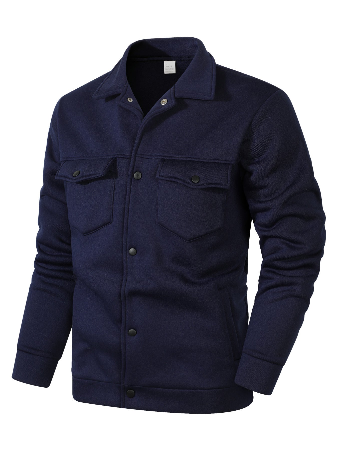 Herren Freizeitjacke Praktisch Mit Taschen Modern