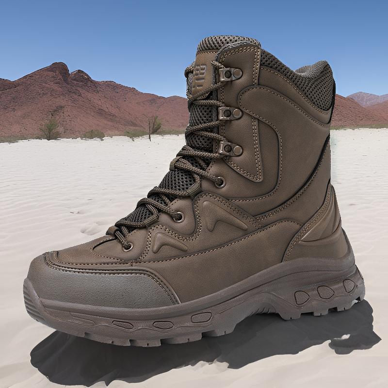 Herren Stiefel Tactical Knöchelhoch Rutschfest Outdoor - BerlinGlamour