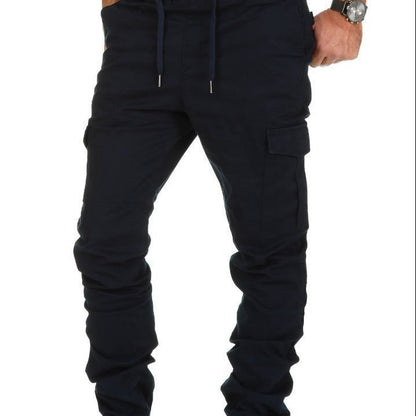 Herren Cargo-Hosen Elastisch Bequem Mit Taschen