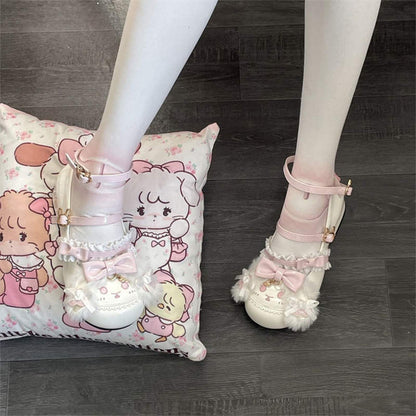 Damen Clogs mit Schleife Weiches Innenfutter Modisch