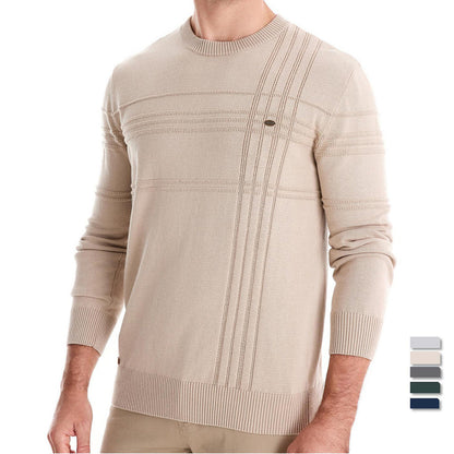 Herren Strickpullover Modern Komfortpassform Großes Design