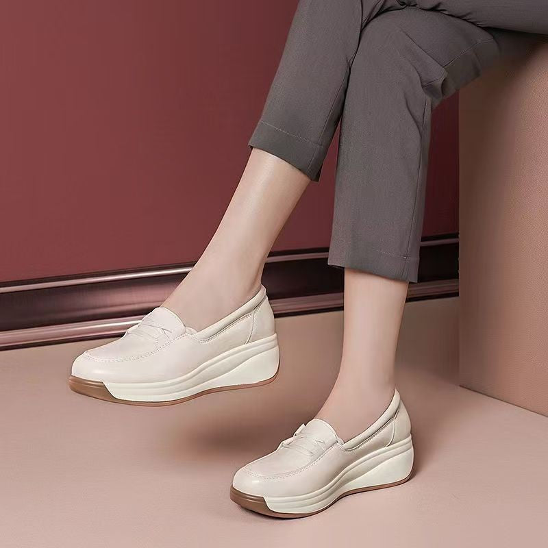Damen Sneaker Bequem Elegant Slip-On Sneakers