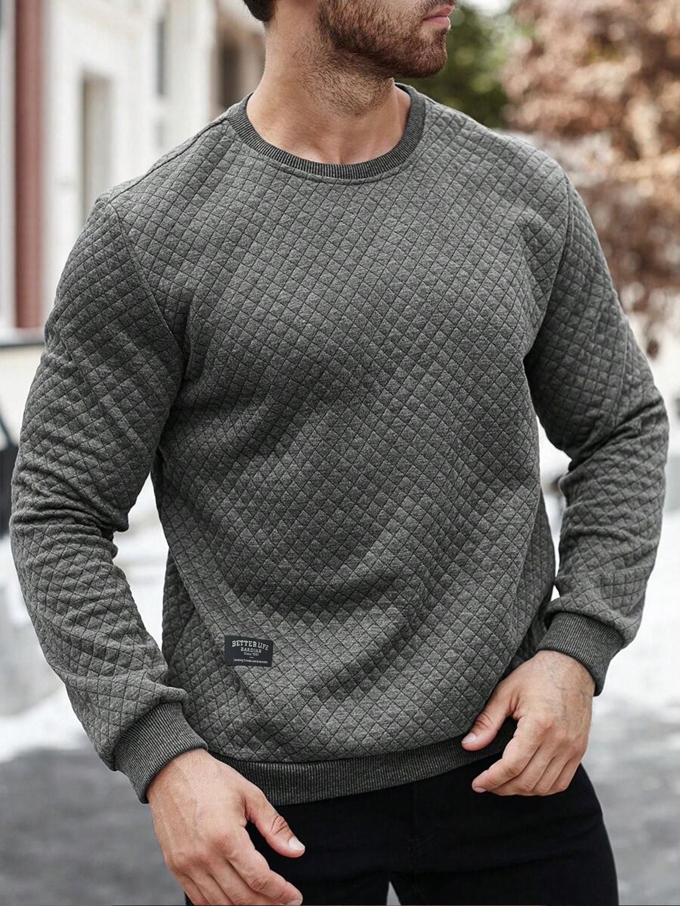 Herren Sweatshirt Trendig Berlin Style