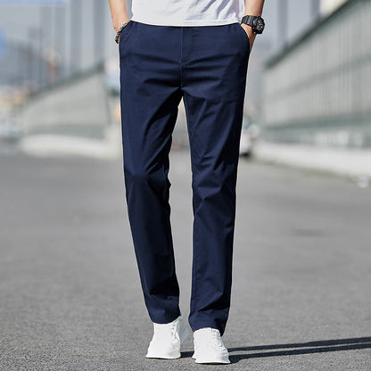 Herren Freizeithosen Bequem Elastisch Mit Stretch