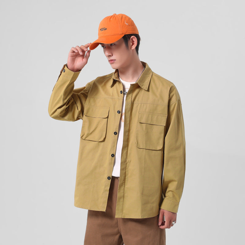 Herren Arbeitshemd Robust mit großen Taschen Outdoor