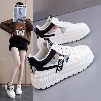 Damen Sneaker Chunky modisch auffällig Grafikdesign - BerlinGlamour