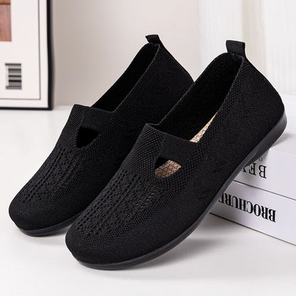 Damen Schuhe Atmungsaktiv Flexibel Elastisch Bequem
