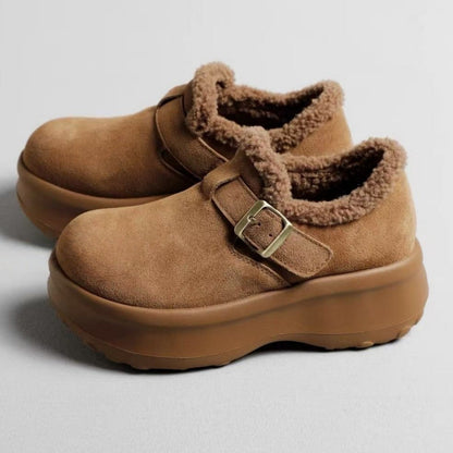 Damen Clogs Komfortabel mit Weichem Kunstfellfutter
