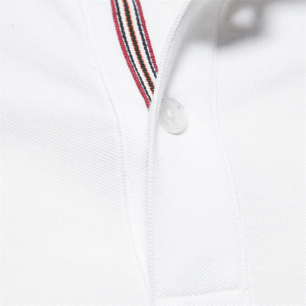 Herren Poloshirt Baumwolle Atmungsaktiv Klassisch Modern