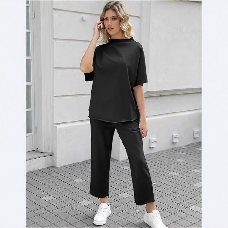 Damen Lounge Set Baumwoll gemütlich