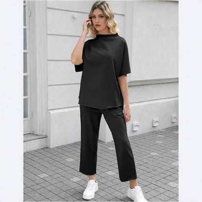Damen Lounge Set Baumwoll gemütlich