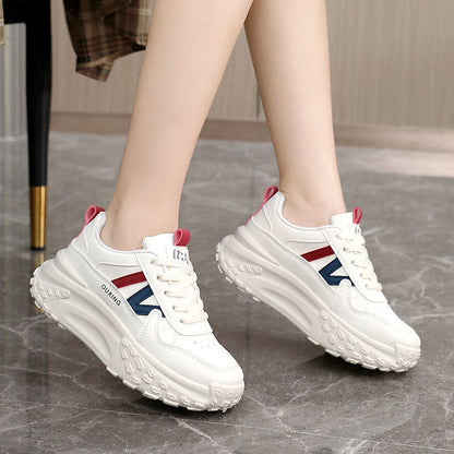 Damen Sneaker Chunky Sportlich Bequem Strapazierfähig