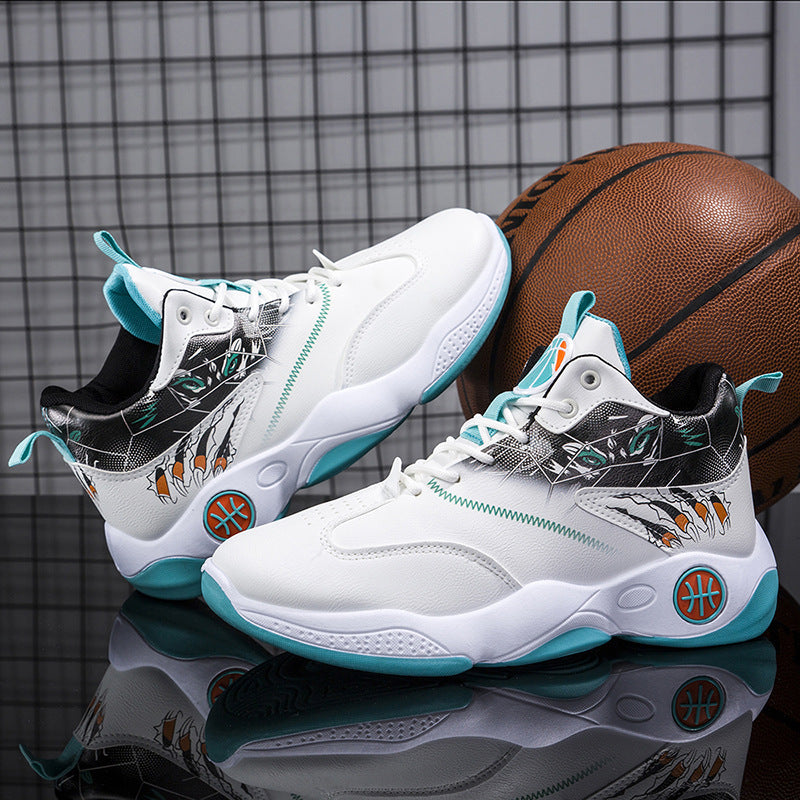 Damen Basketball Sneaker Sportlich Flexibel Mode