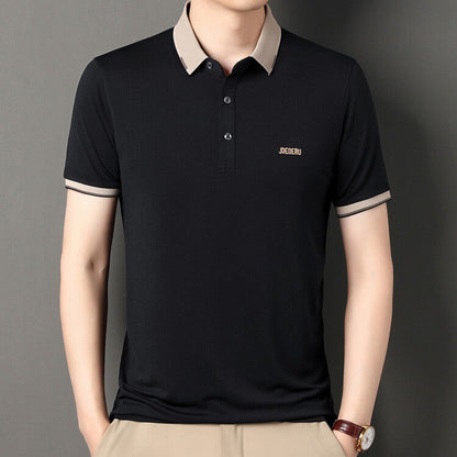 Herren Polo-Shirt Sportlich Moderner Kragen