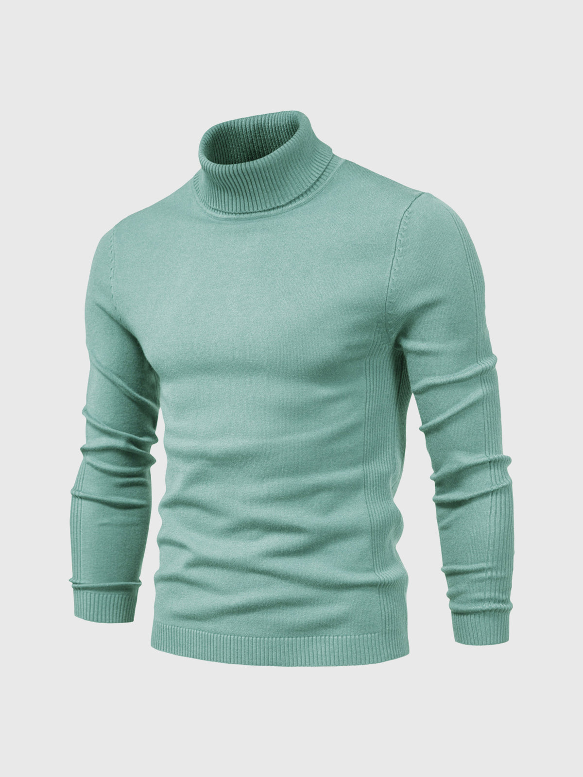 Herren Rollkragenpullover Waschbar Weich