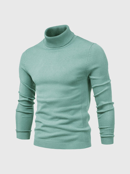 Herren Rollkragenpullover Waschbar Weich