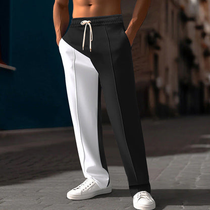 Herren Sport Hose Freizeit Modern Kontrast Farben
