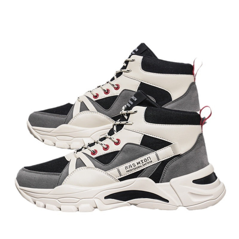 Damen Sneaker Hoch hoher Schaft bequem strapazierfähig