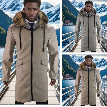 Herren Parka Elegante Winterjacke Mit Kapuze - BerlinGlamour