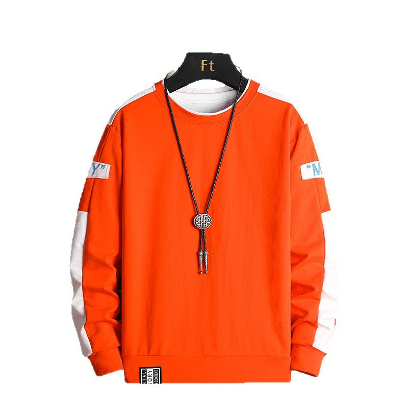 Herren Sweatshirt Sportlich Modern Grau