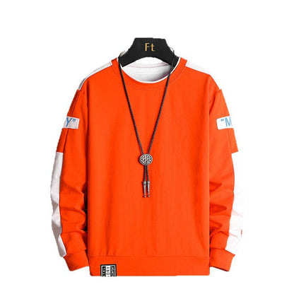 Herren Sweatshirt Sportlich Modern Grau