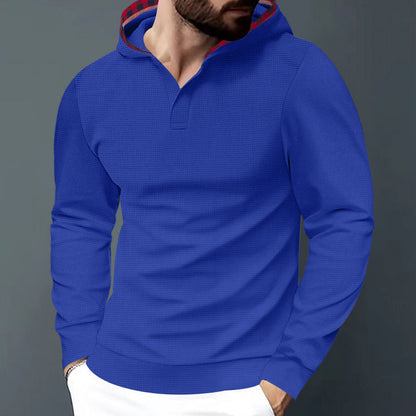 Herren Poloshirt Lässig Strukturiert Kragen Modern