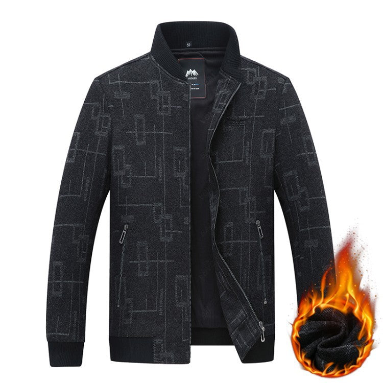Herren Steppjacke Warm Versteppt Winterjacke Modern - BerlinGlamour