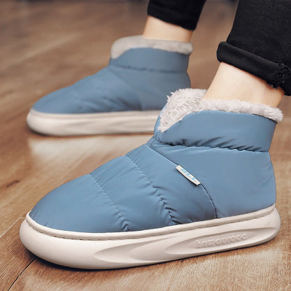 Damen Hausschuhe Stiefel Kuschelig Warm Winter