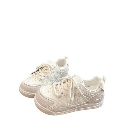 Damen Sneaker Sportlich Bequem Modisch Weiße Schuhe