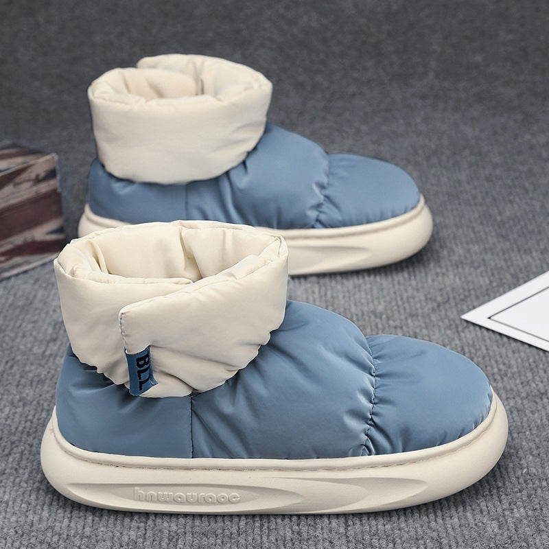 Damen Sneaker Hoch Kragen Warm KuschelSchuhe
