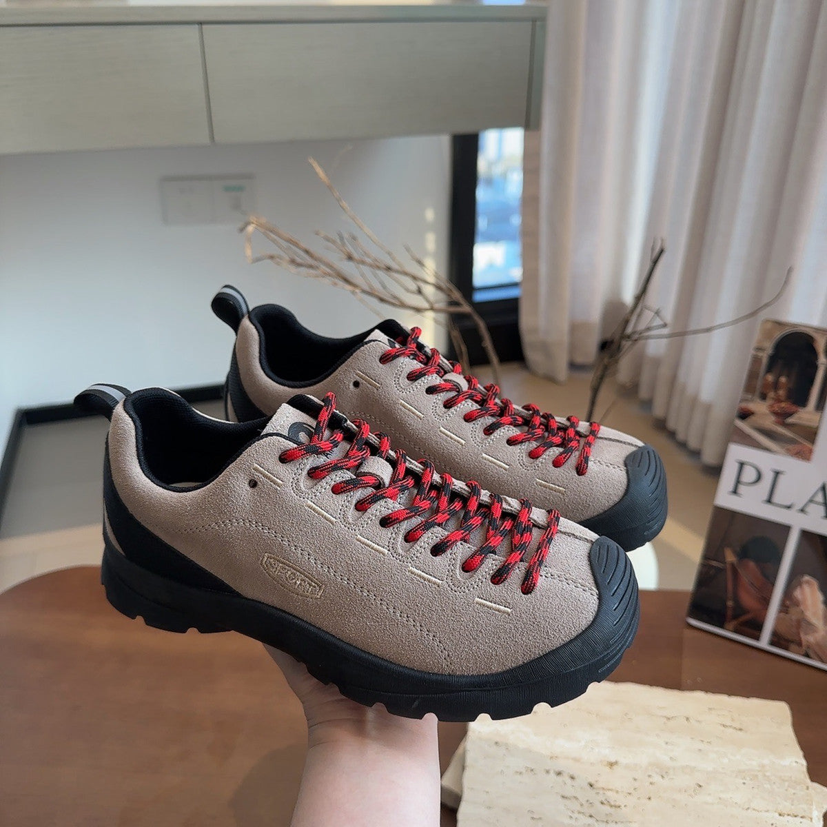 Damen Sneaker Outdoor Schuhe Robust Rutschfest