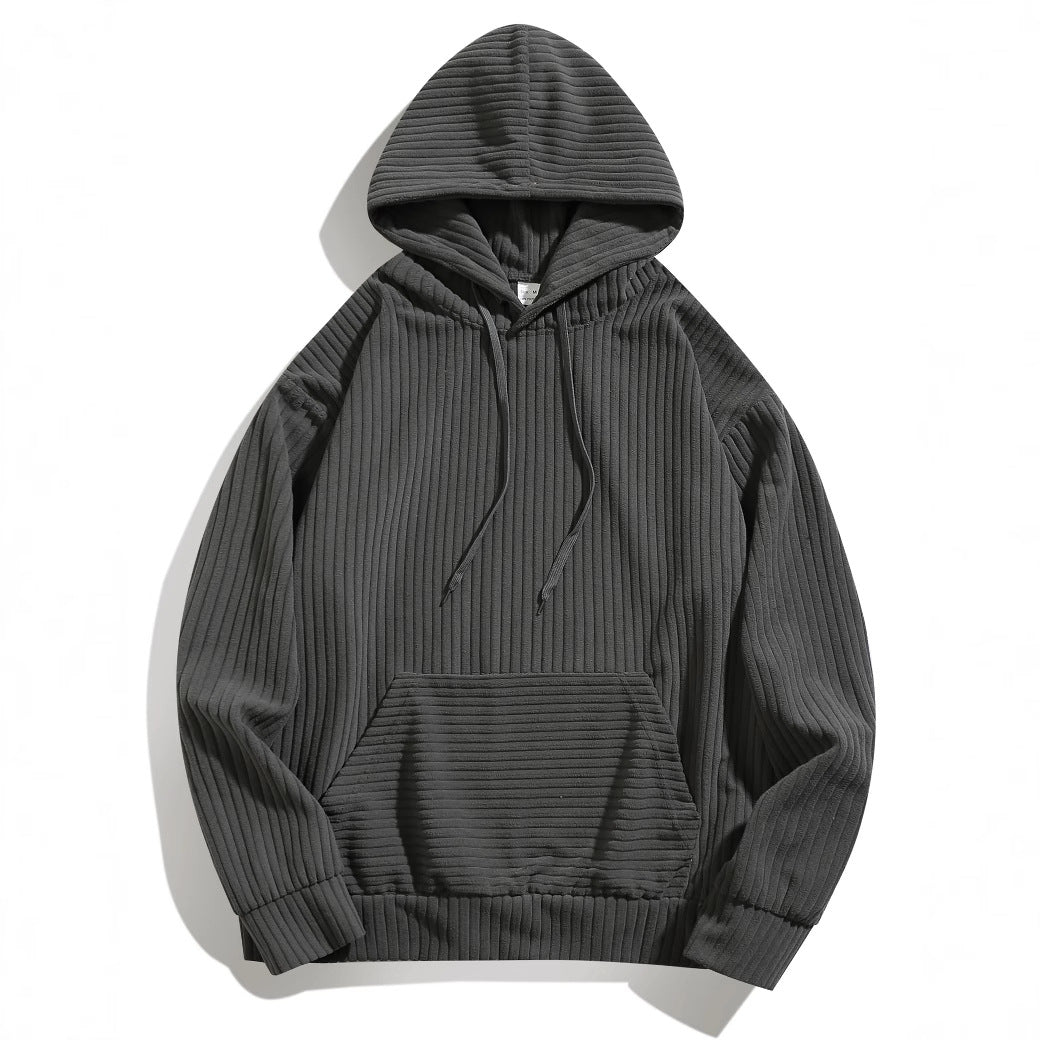 Herren Kapuzenpullover Kuschelig mit Kängurutasche Modern
