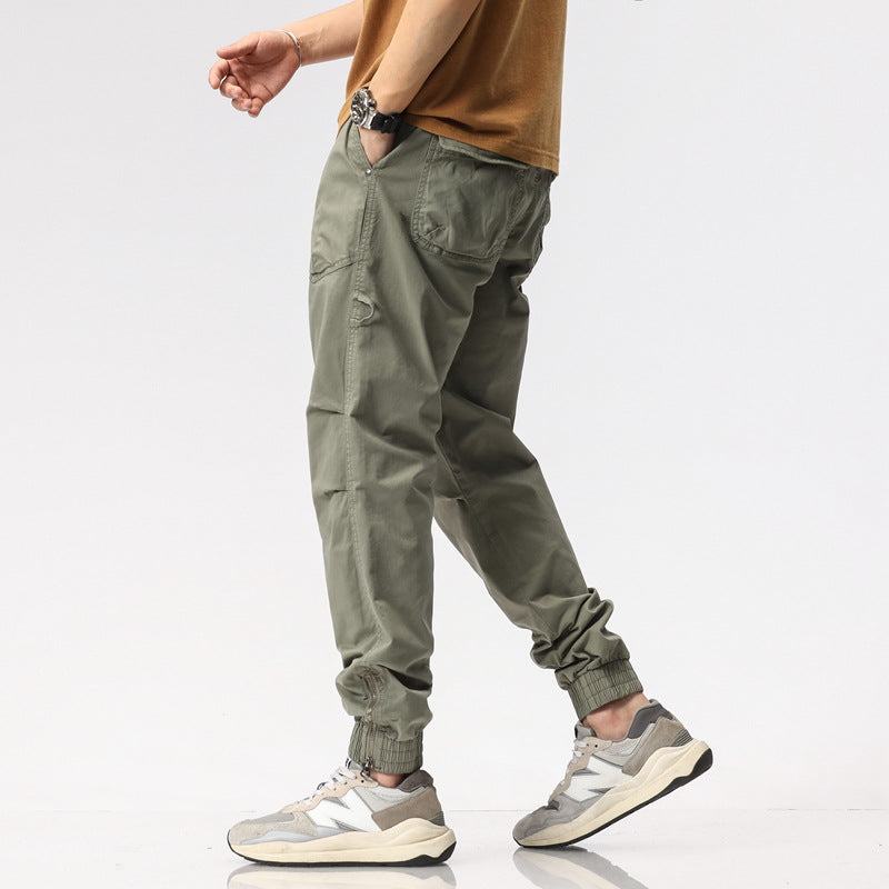 Herren Cargohose Elastisch Mit Vielen Taschen