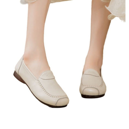 Damen Lederschuhe Elegantes Design Bequem Modisch