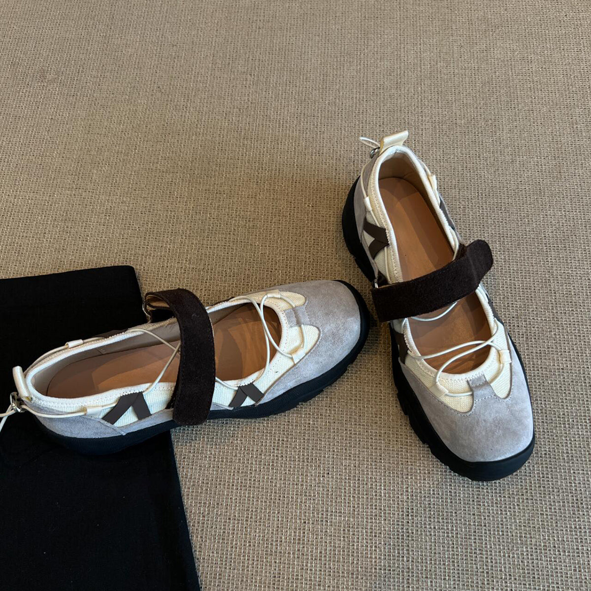 Wanderschuhe Damen atmungsaktiv mit Velcro-Verschluss Outdoor