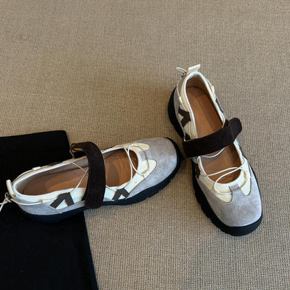 Damen Wanderschuhe Rutschfest Verstellbar Klettverschluss