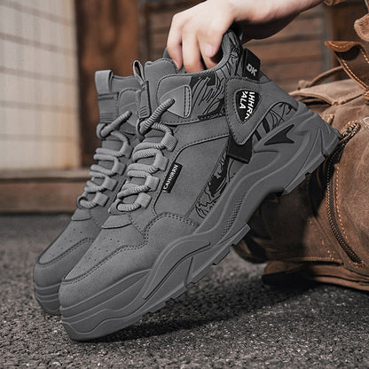 Damen Sneaker Sportlich High-Top Strapazierfähig