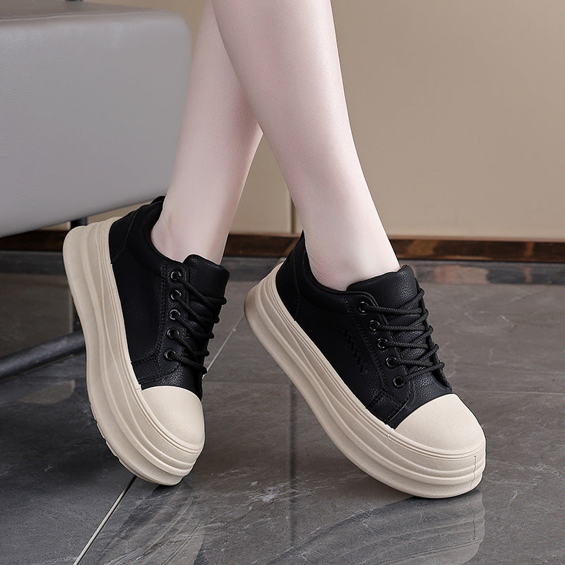 Damen Sneaker Chunky Stabiler Gummisohle Elegantes Design