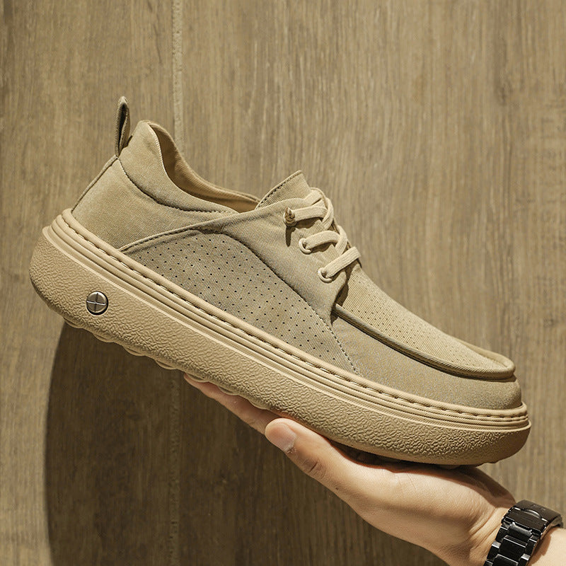Damen Sneaker Bequem Atmungsaktiv Perforiert - BerlinGlamour