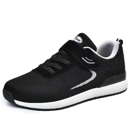 Damen Sneaker Atmungsaktiv mit Klettverschluss Sportlich Bequem