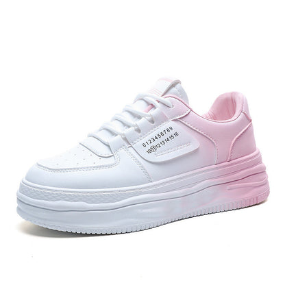 Damen Plateau Sneaker Komfortabel Dämpfung Modisch