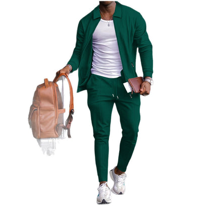 Herren Reiseoutfit Set Modern Travelleicht