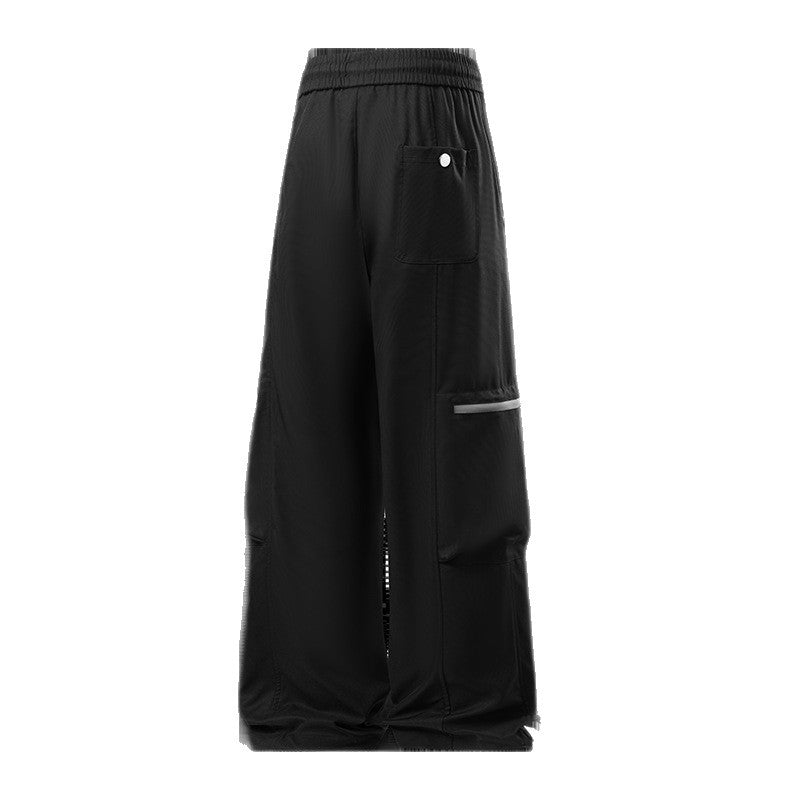Herren Cargo-Hose Bequem Elastisch Mit Reißverschlusstaschen