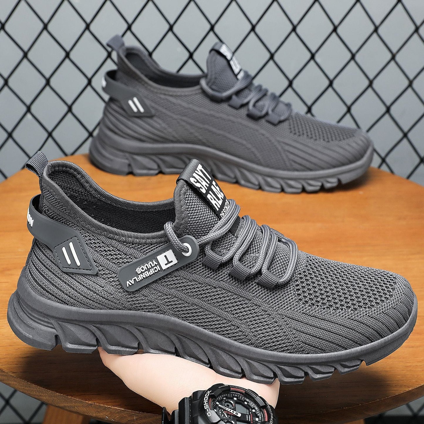 Damen Sneaker Sportlich Mesh Bequem Laufschuhe - BerlinGlamour