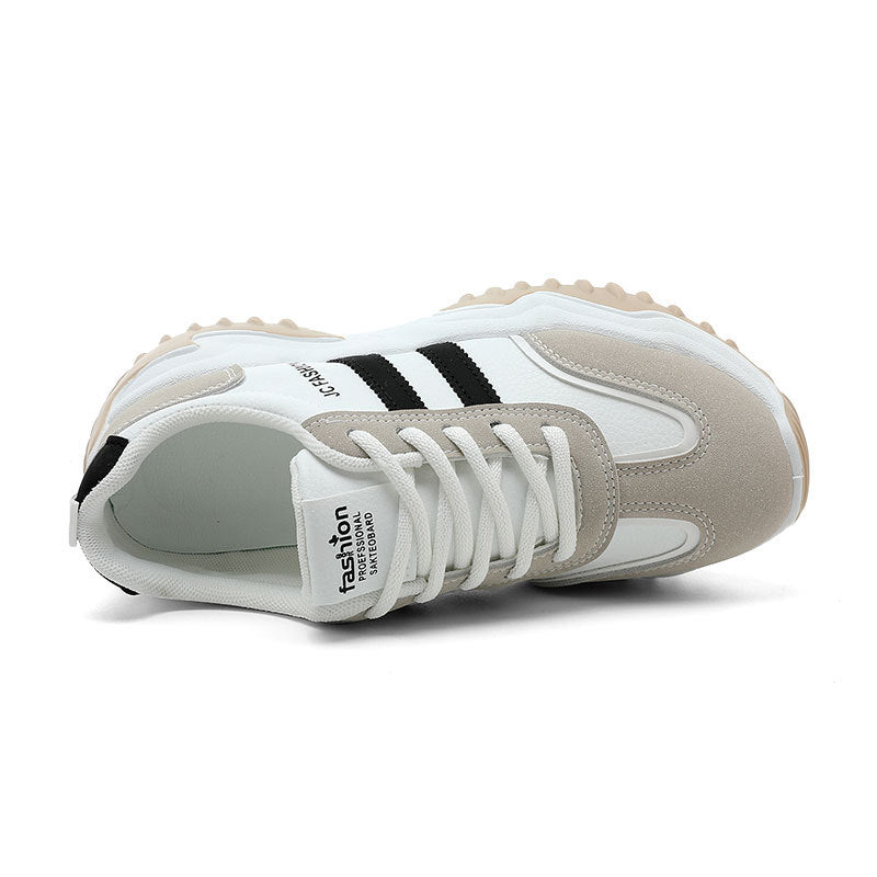 Damen Sneaker Sportlich Laufschuhe Atmungsaktiv Rutschfest