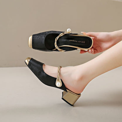 Damen Pumps Slingback Elegant Hochhackig Luxus Design