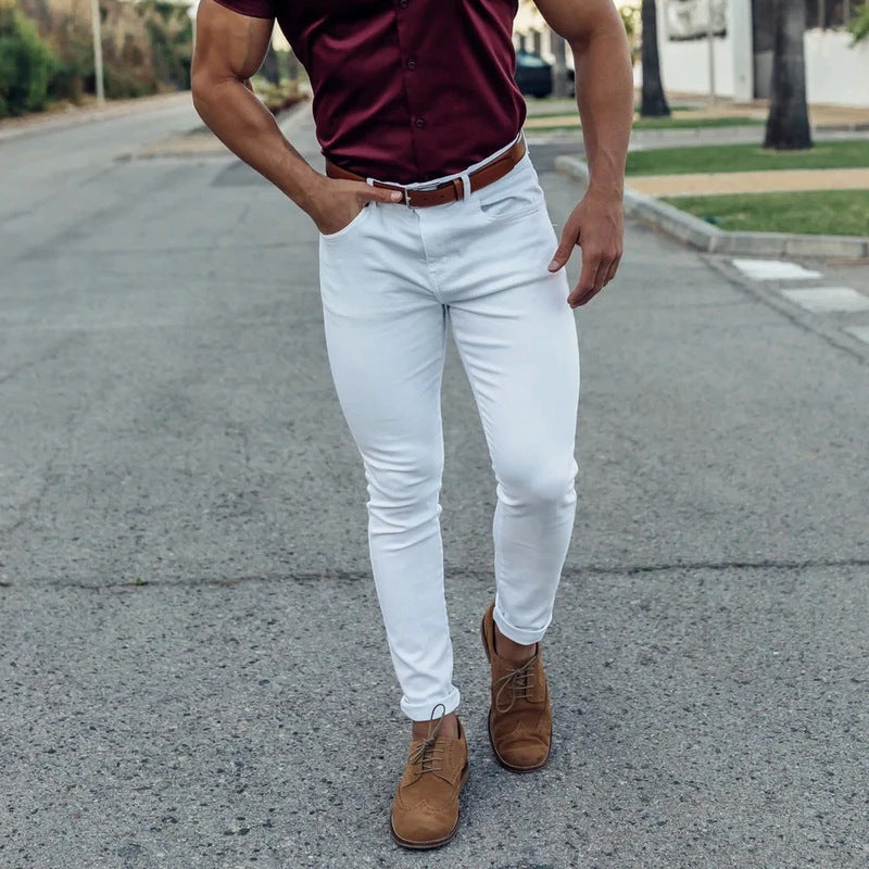 Herren Chinos Slim Fit Stretch