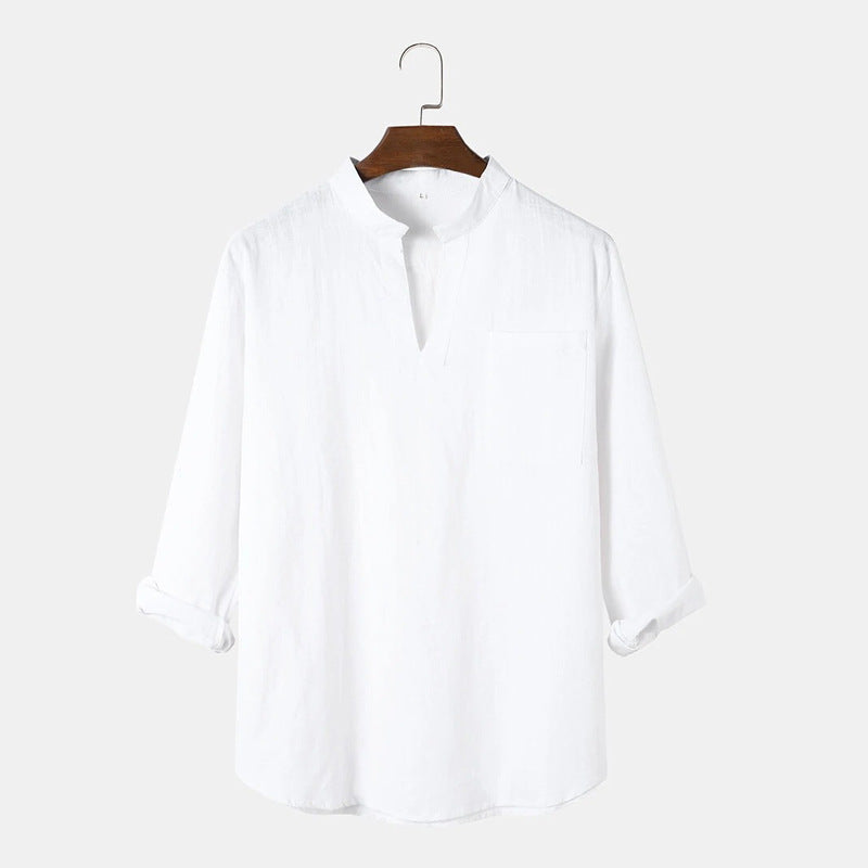Herren Langarmhemd Elegant Lässig Modern - BerlinGlamour
