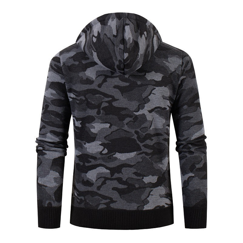 Herren Kapuzenjacke Modern Fleece Innenjacke Warm
