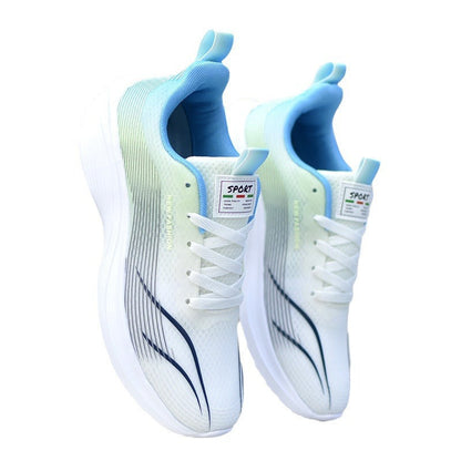 Damen Sneaker Sportlich Leicht mit Stoßdämpfung
